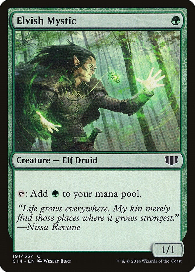 Image for Elvish Mystic (Commander 2014) (191) - Magic: The Gathering