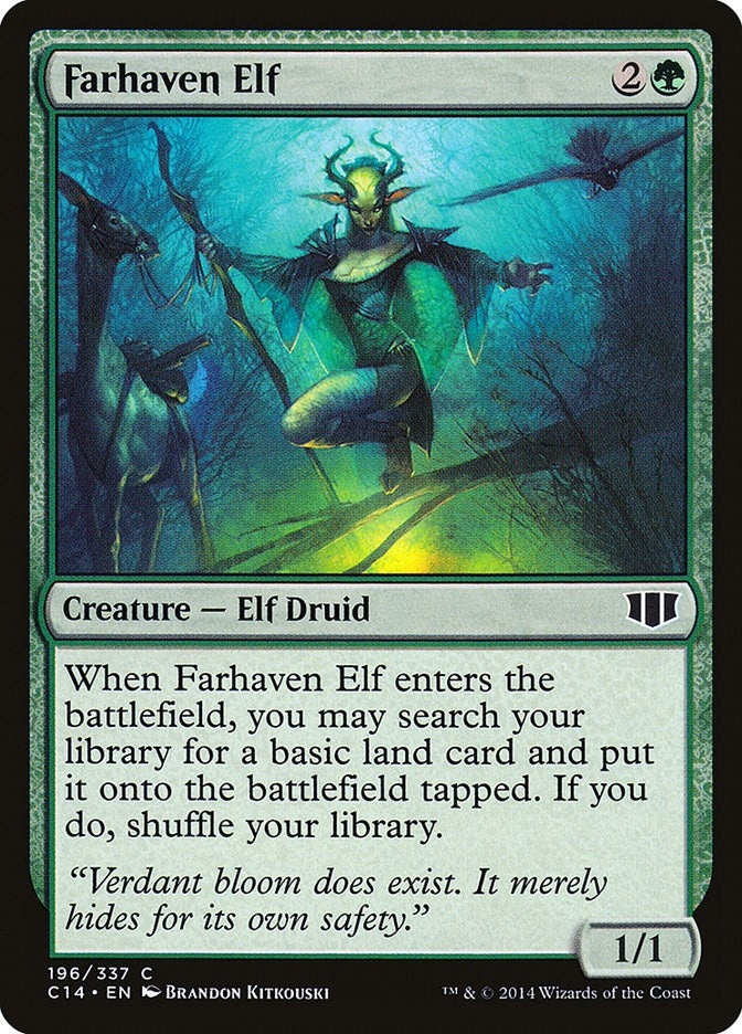 Image for Farhaven Elf (Commander 2014) (196) - Magic: The Gathering