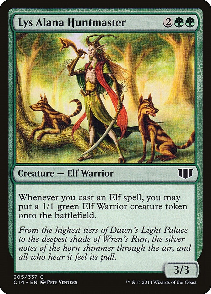 Image for Lys Alana Huntmaster (Commander 2014) (205) - Magic: The Gathering