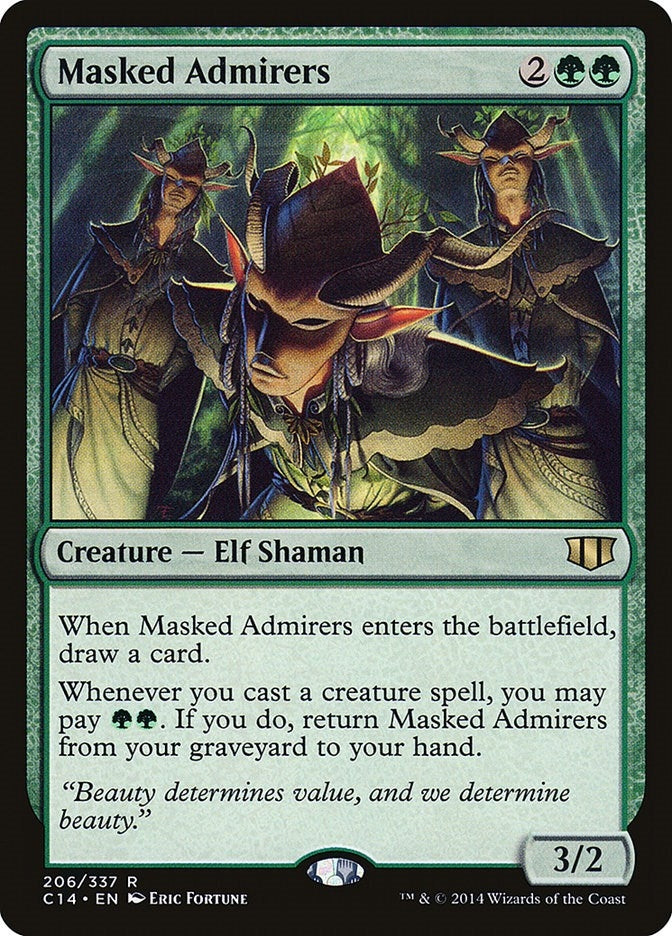 Image for Masked Admirers (Commander 2014) (206) - Magic: The Gathering