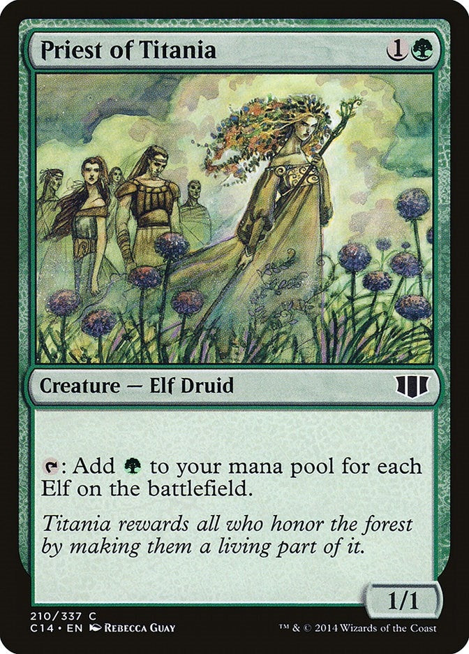Image for Priest of Titania (Commander 2014) (210) - Magic: The Gathering