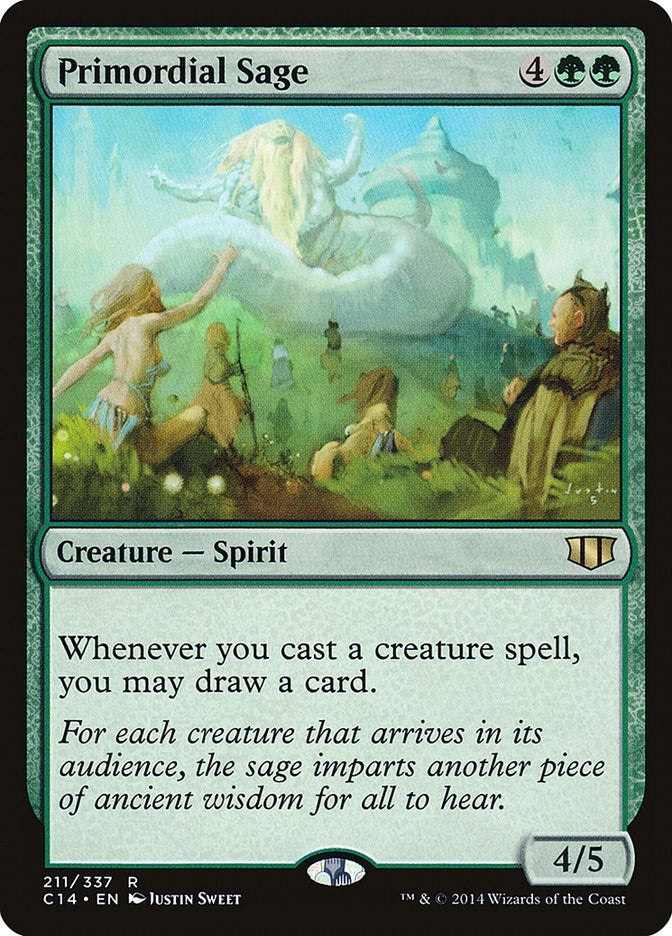 Image for Primordial Sage (Commander 2014) (211) - Magic: The Gathering