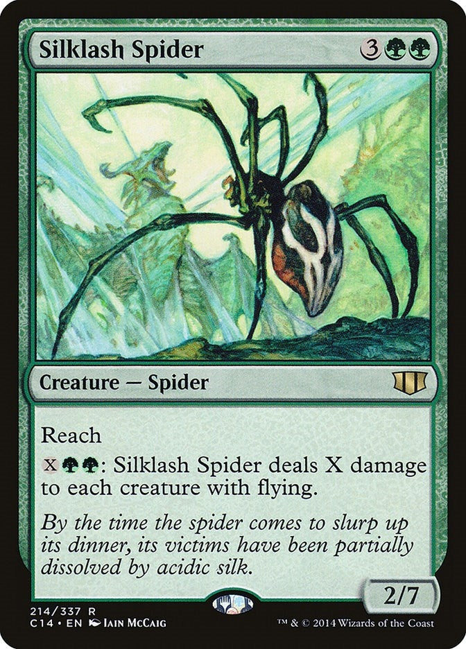 Image for Silklash Spider (Commander 2014) (214) - Magic: The Gathering