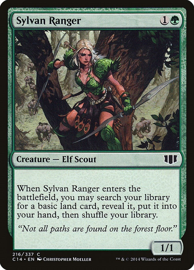 Image for Sylvan Ranger (Commander 2014) (216) - Magic: The Gathering
