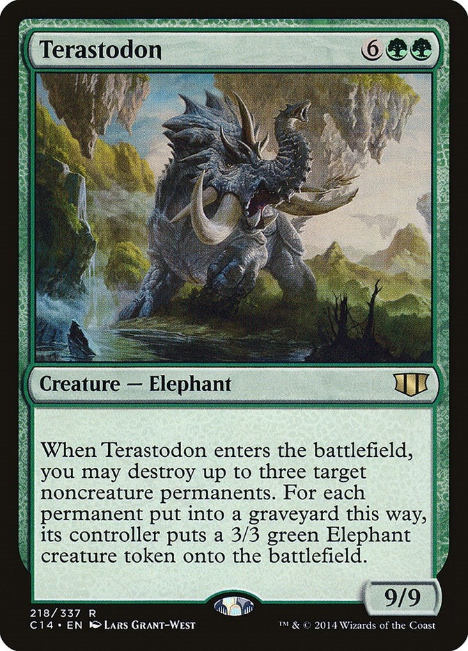 Image for Terastodon (Commander 2014) (218) - Magic: The Gathering