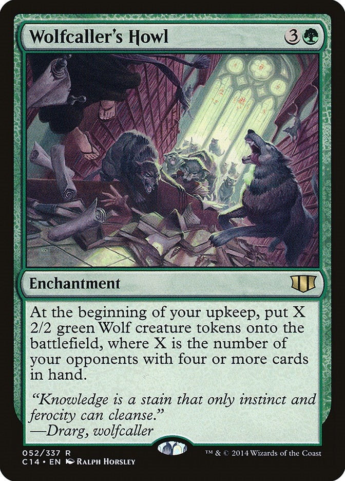 Image for Wolfcaller's Howl (Commander 2014) (52) - Magic: The Gathering