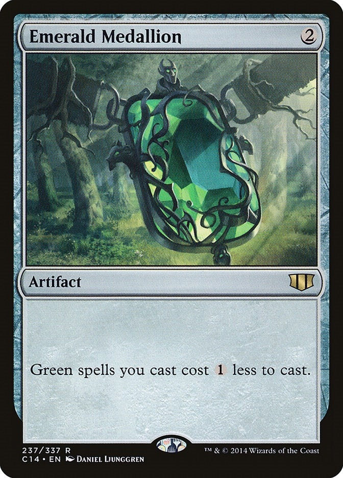Image for Emerald Medallion (Commander 2014) (237) - Magic: The Gathering