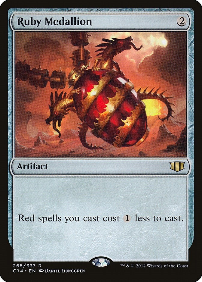 Image for Ruby Medallion (Commander 2014) (265) - Magic: The Gathering