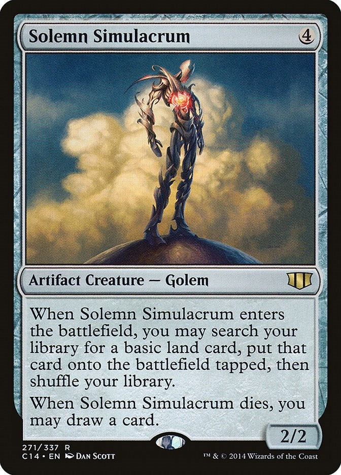Image for Solemn Simulacrum (Commander 2014) (271) - Magic: The Gathering
