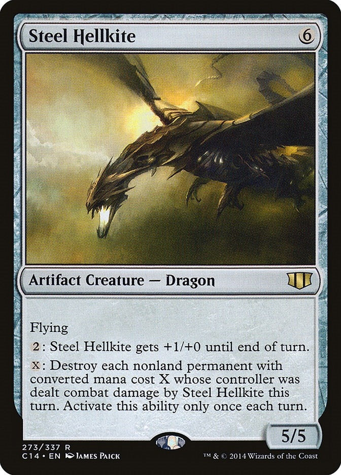 Image for Steel Hellkite (Commander 2014) (273) - Magic: The Gathering