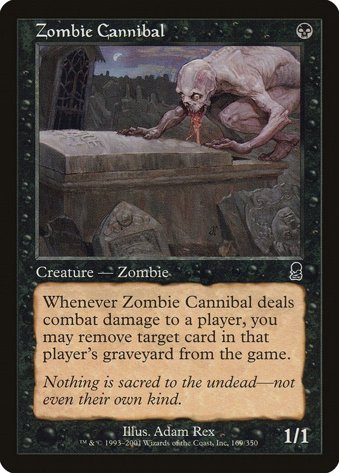 Image for Zombie Cannibal (Odyssey) (169) - Magic: The Gathering