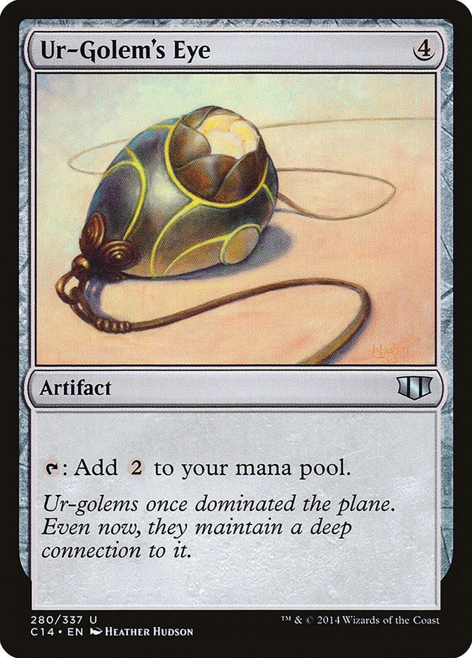 Image for Ur-Golem's Eye (Commander 2014) (280) - Magic: The Gathering