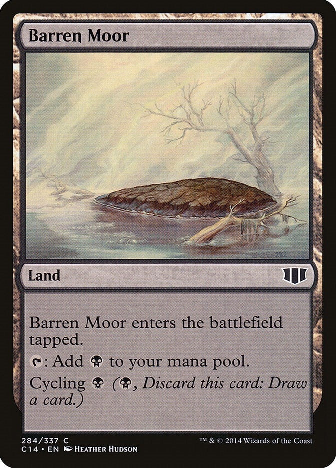 Image for Barren Moor (Commander 2014) (284) - Magic: The Gathering