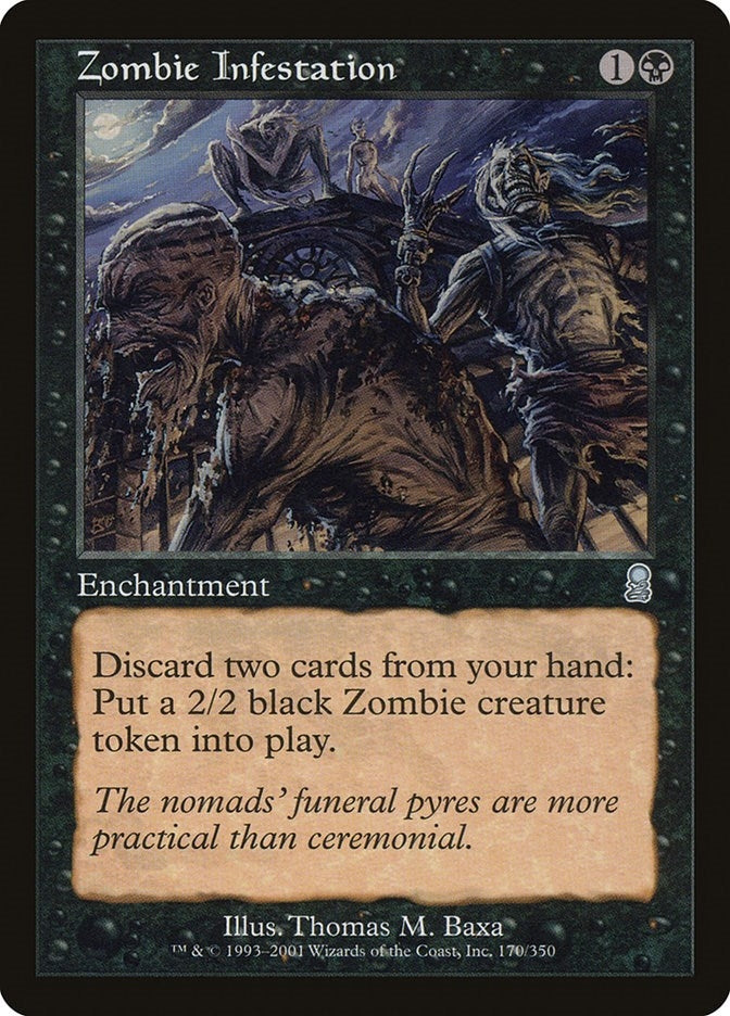 Image for Zombie Infestation (Odyssey) (170) - Magic: The Gathering
