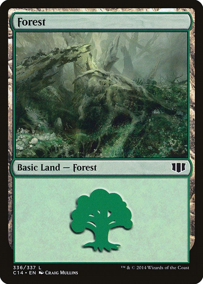 Image for Forest (336) (Commander 2014) (336) - Magic: The Gathering