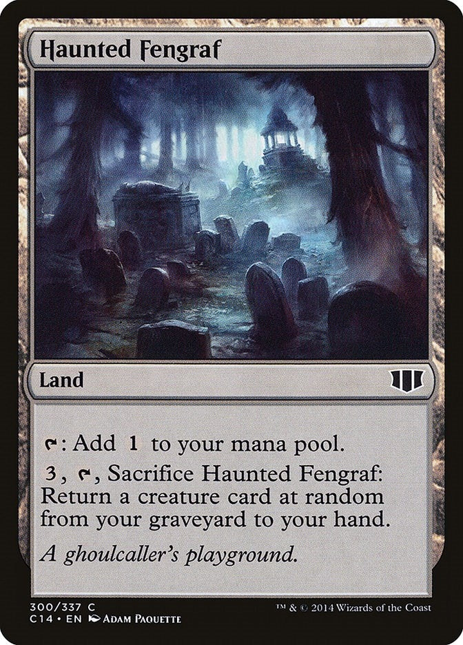 Image for Haunted Fengraf (Commander 2014) (300) - Magic: The Gathering