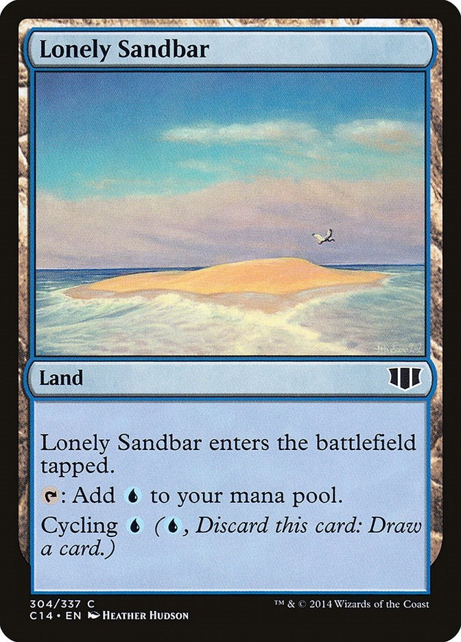 Image for Lonely Sandbar (Commander 2014) (304) - Magic: The Gathering