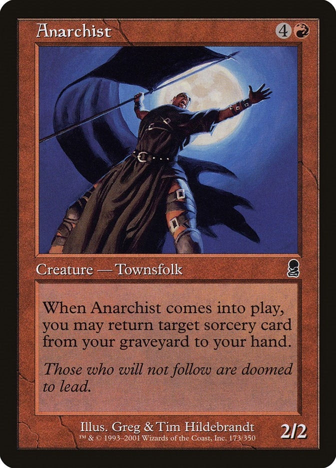 Image for Anarchist (Odyssey) (173) - Magic: The Gathering
