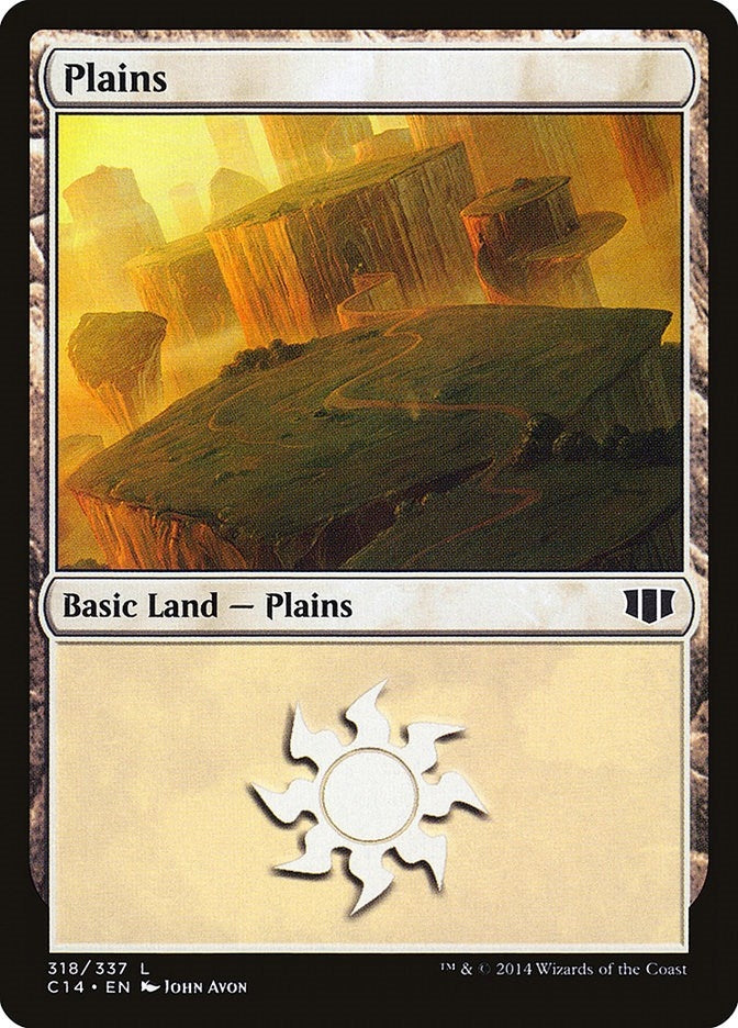 Image for Plains (318) (Commander 2014) (318) - Magic: The Gathering