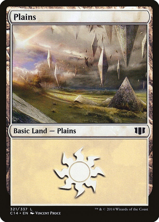 Image for Plains (321) (Commander 2014) (321) - Magic: The Gathering