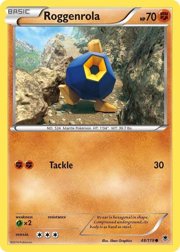 Image for Roggenrola (XY - Phantom Forces) (48/119) - Pokemon