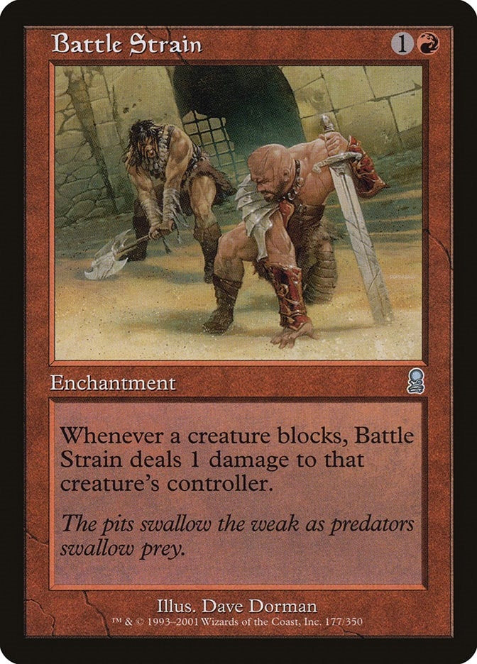 Image for Battle Strain (Odyssey) (177) - Magic: The Gathering