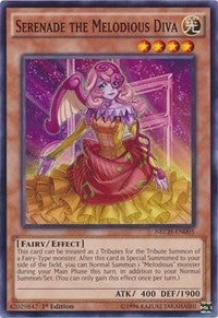 Image for Serenade the Melodious Diva (The New Challengers) (NECH-EN005) - YuGiOh