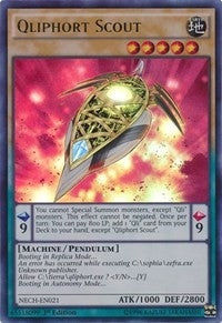 Image for Qliphort Scout (The New Challengers) (NECH-EN021) - YuGiOh