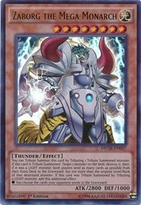 Image for Zaborg the Mega Monarch (The New Challengers) (NECH-EN037) - YuGiOh