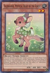 Image for Valerifawn, Mystical Beast of the Forest (The New Challengers) (NECH-EN038) - YuGiOh