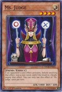 Image for Ms. Judge (The New Challengers) (NECH-EN043) - YuGiOh