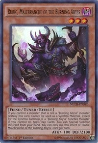 Image for Rubic, Malebranche of the Burning Abyss (The New Challengers) (NECH-EN082) - YuGiOh