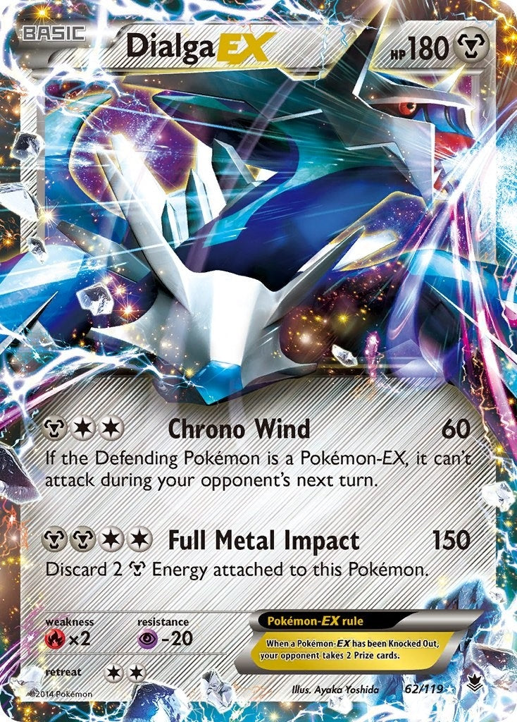 Image for Dialga EX (XY - Phantom Forces) (62/119) - Pokemon
