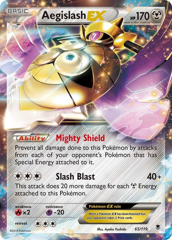 Image for Aegislash EX (XY - Phantom Forces) (65/119) - Pokemon