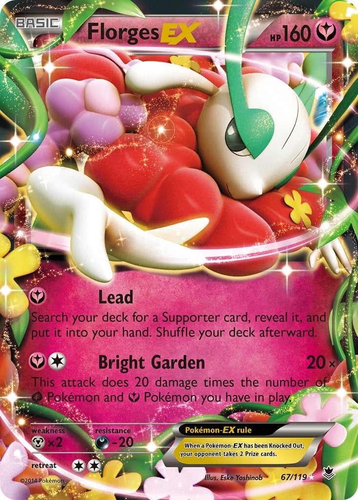 Image for Florges EX (XY - Phantom Forces) (67/119) - Pokemon