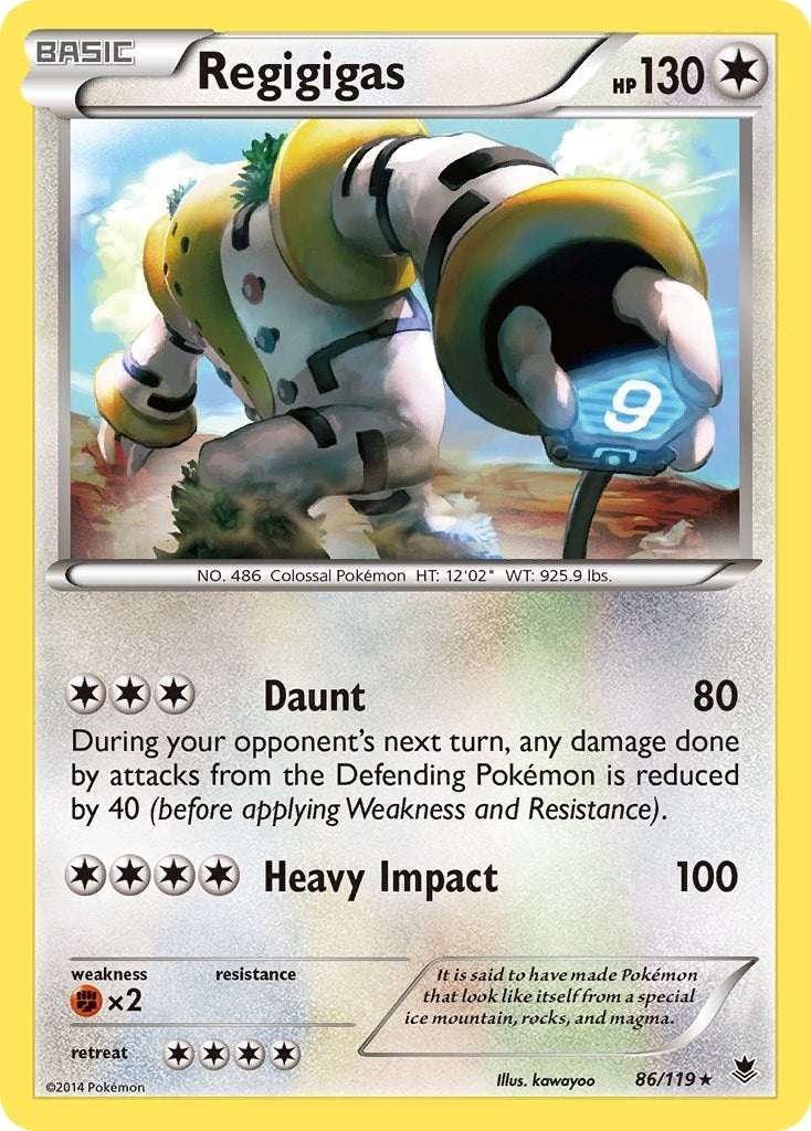Image for Regigigas (XY - Phantom Forces) (86/119) - Pokemon