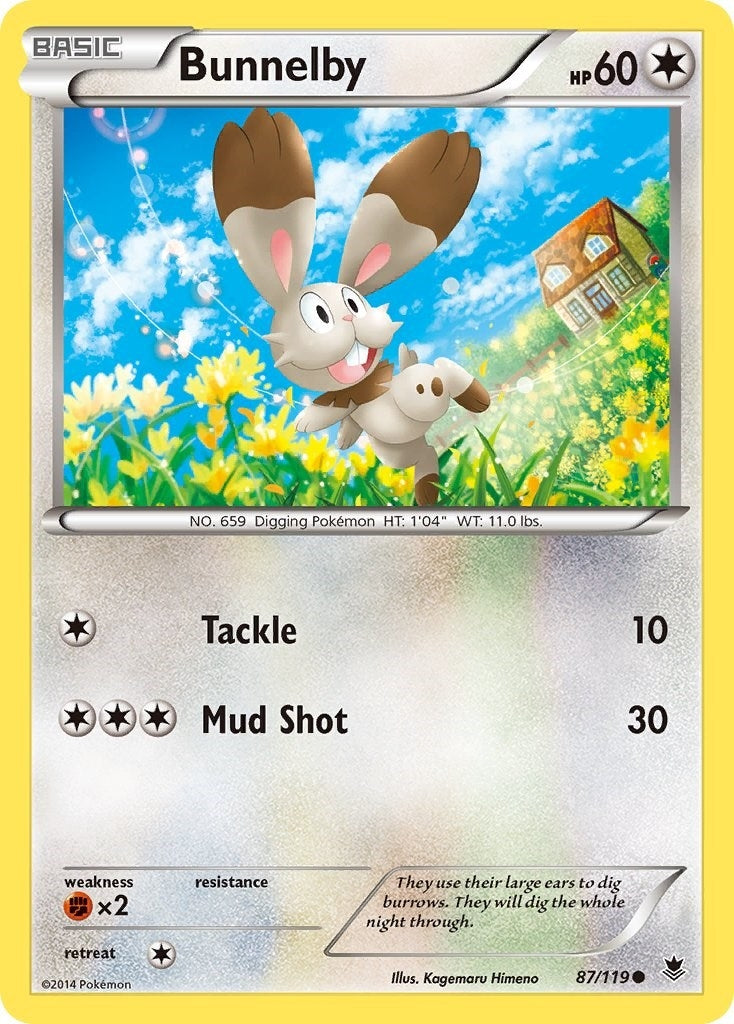 Image for Bunnelby (XY - Phantom Forces) (87/119) - Pokemon
