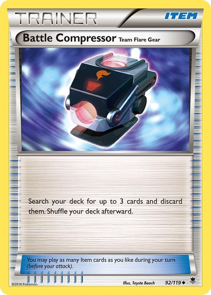 Image for Battle Compressor (XY - Phantom Forces) (92/119) - Pokemon