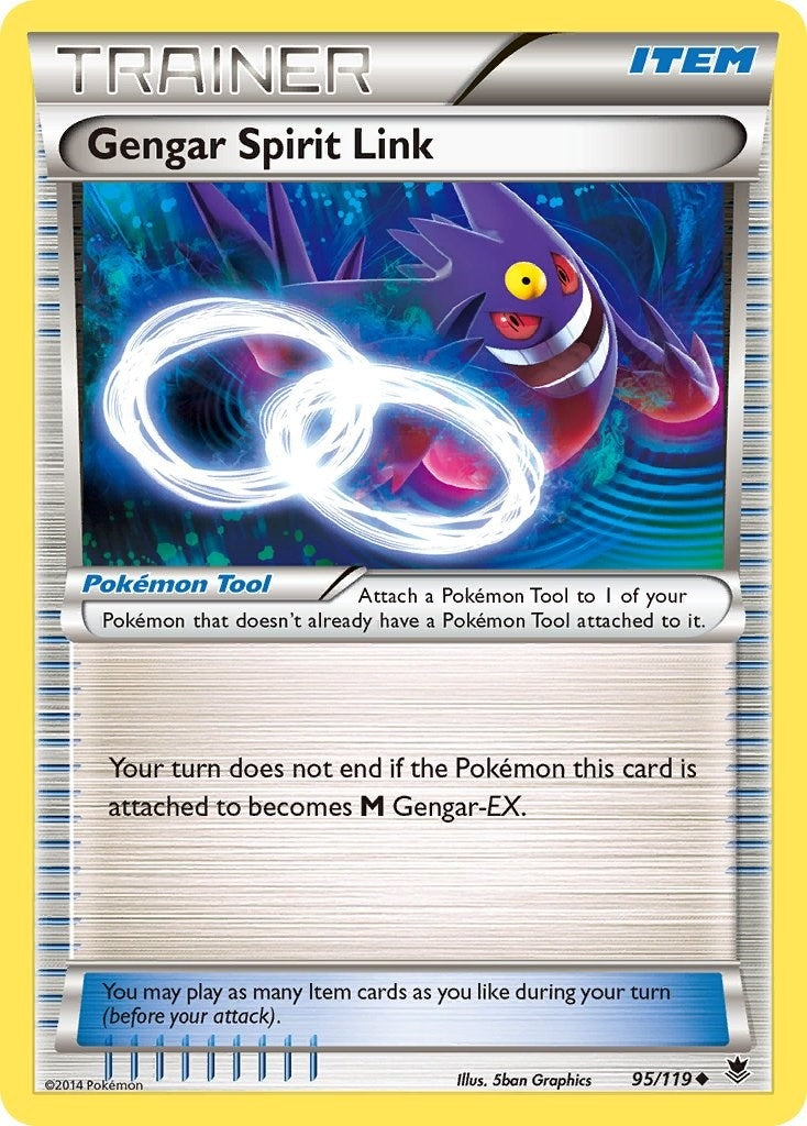 Image for Gengar Spirit Link (XY - Phantom Forces) (95/119) - Pokemon