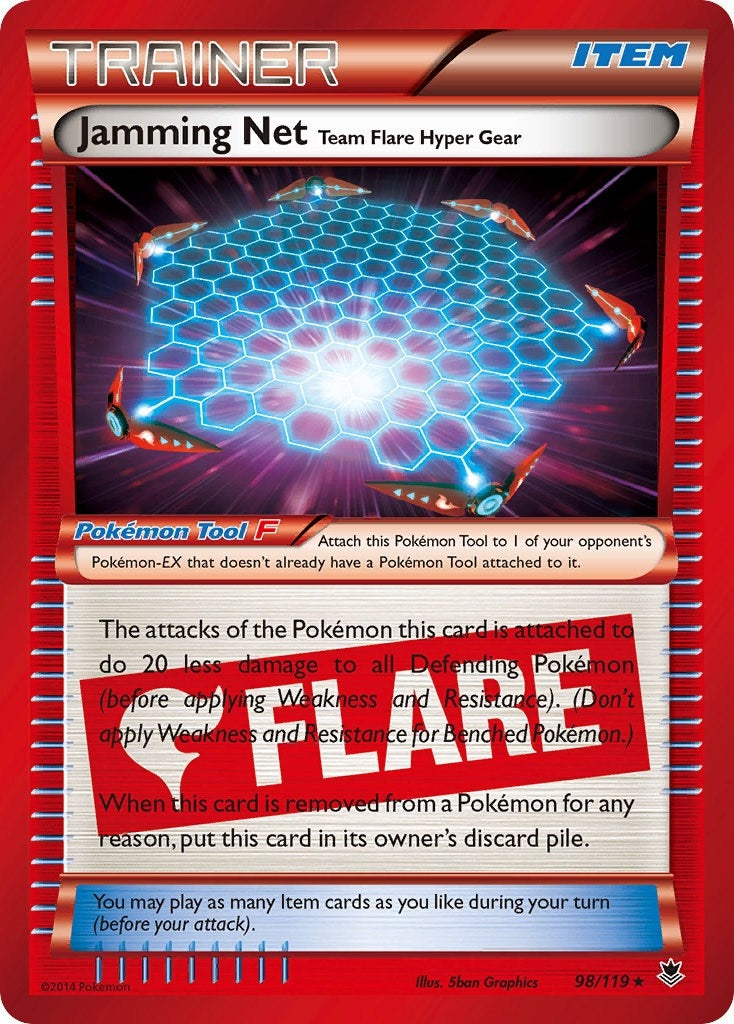 Image for Jamming Net (XY - Phantom Forces) (98/119) - Pokemon