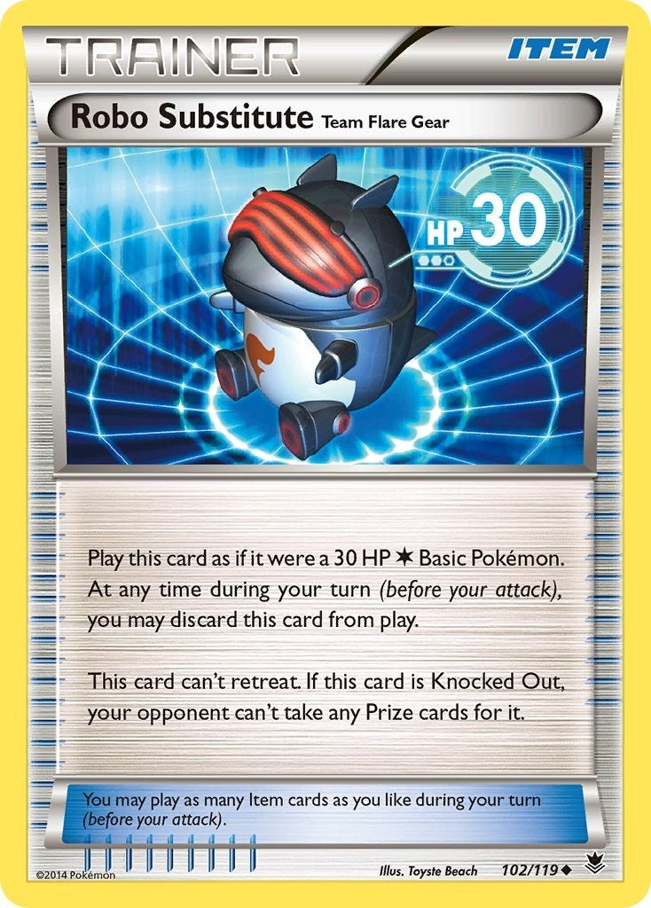 Image for Robo Substitute (XY - Phantom Forces) (102/119) - Pokemon