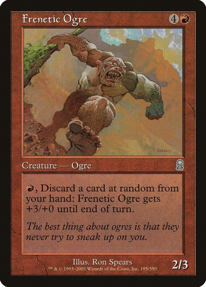 Image for Frenetic Ogre (Odyssey) (195) - Magic: The Gathering
