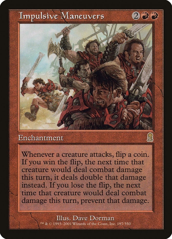 Image for Impulsive Maneuvers (Odyssey) (197) - Magic: The Gathering
