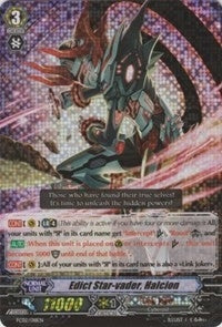 Image for Edict Star-vader, Halcion (FC02: Fighter's Collection 2014) (FC02/018EN) - Cardfight Vanguard