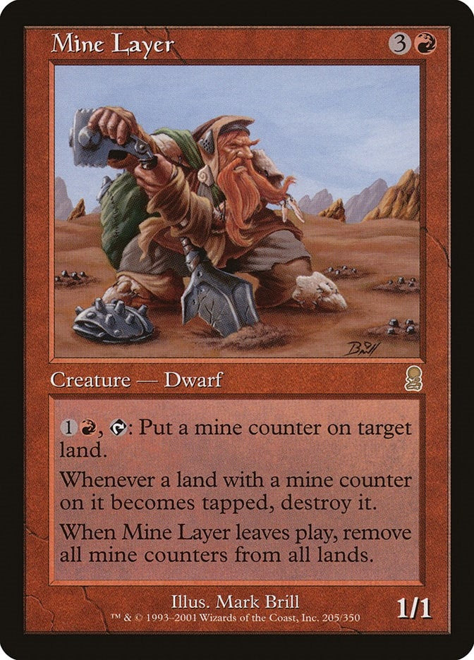 Image for Mine Layer (Odyssey) (205) - Magic: The Gathering