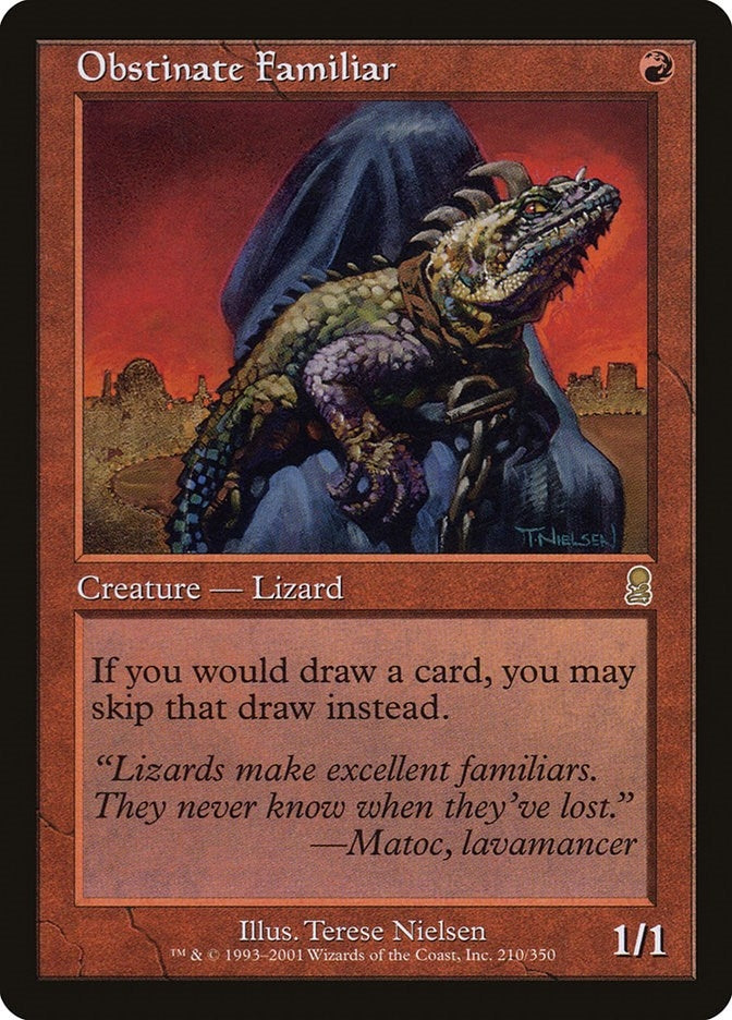 Image for Obstinate Familiar (Odyssey) (210) - Magic: The Gathering