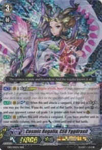 Image for Cosmic Regalia, CEO Yggdrasil (EB12 - Waltz of the Goddess) (EB12/001EN) - Cardfight Vanguard