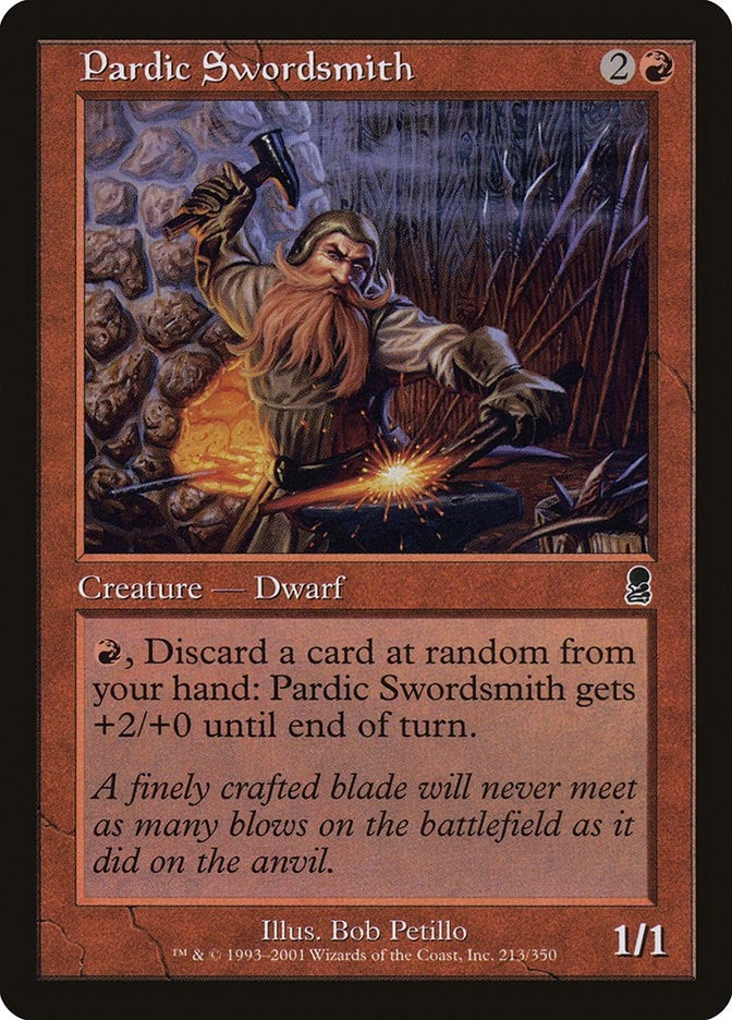 Image for Pardic Swordsmith (Odyssey) (213) - Magic: The Gathering