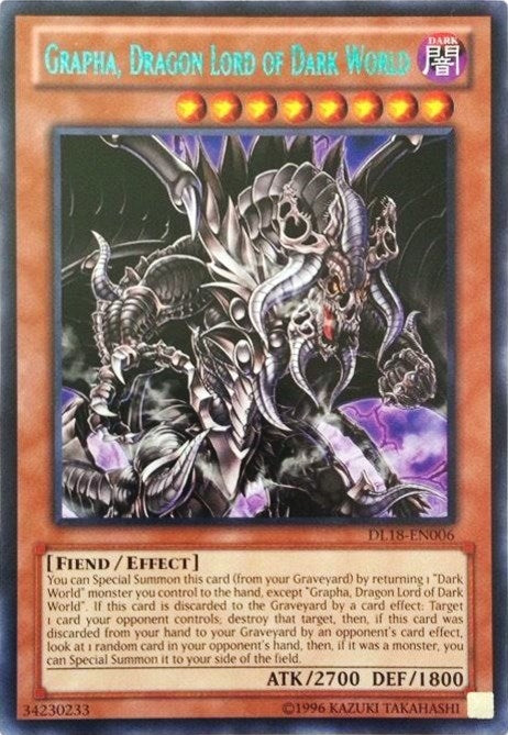 Image for Grapha, Dragon Lord of Dark World (Green) (Duelist League Promo) (DL18-EN006) - YuGiOh