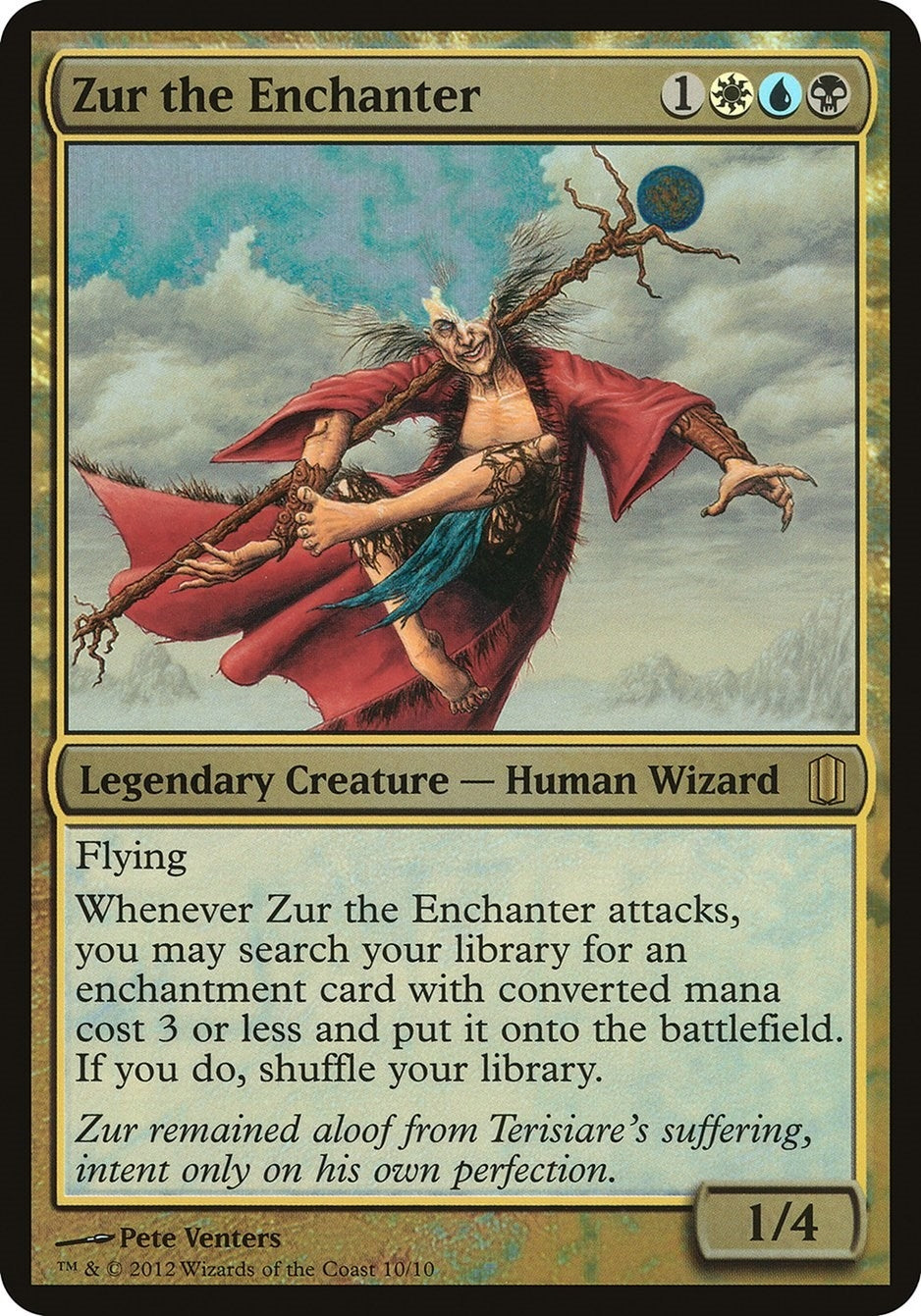 Image for Zur the Enchanter (Commander's Arsenal) (Oversize Cards) - Magic: The Gathering